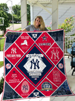 New York Yankees 9 Quilt Blanket 02