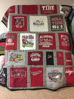 Alabama Crimson Tide Ver3 Quilt Blanket