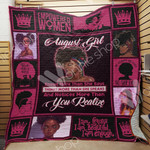 August Black Women Know More Than She Says Quilt Blanket Great Customized Gifts For Birthday Christmas Thanksgiving Perfect Gifts For Black Daughter Girlfriend Wife