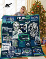 Seattle Seahawks Lx Quilt Blanket