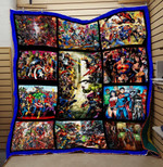 Marvel Dc Superhero Quilt Blanket