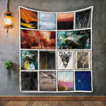 Pelican Album Covers Quilt Blanket