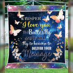 A Message To Heaven Quilt Blanket