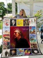 Robert Plant Poster Quilt Blanket