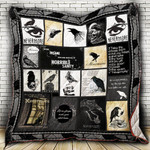 The Raven Nevermore Quilt Blanket Great Customized Gifts For Birthday Christmas Thanksgiving Perfect Gifts For Raven Lover