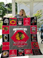 Nhl 8211 Chicago Blackhawks Quilt Blanket