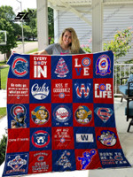 Mlb - Chicago Cubs Quilt Blanket