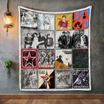 Rage Against The Machine Album Covers Quilt Blanket