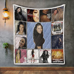 Jordin Sparks Album Covers Quilt Blanket