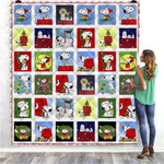 Bc - Snoopy Christmas Snoopy Lover Quilt Blanket 02