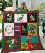 Rex Christmas Tree Quilt Blanket Great Customized Blanket Gifts For Birthday Christmas Thanksgiving