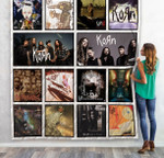 Korn Albums Quilt Blanket For Fans New