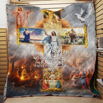 Bc Jesus The Truth The Way Amp The Life Quilt Blanket