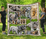 Baby Tiger Photography Art Quilt Blanket Great Customized Blanket Gifts For Birthday Christmas Thanksgiving