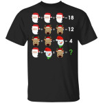 Christmas Order Of Operations Quiz Math Teacher Cute T-Shirt