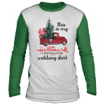 This is My Hallmark Christmas Movie Watching Shirt Gift Ugly Christmas sweater Long Sleeve