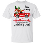 Snoopy and Charlie Brown This Is My Hallmark Christmas Movie Watching Funny Shirt