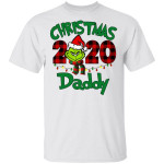 Personalized Grinch Christmas 2020 Daddy Gifts Shirt Custom Name Family Christmas T-Shirt