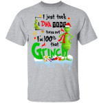 I just took a DNA test turns out I'm 100% that Grinch Christmas shirt