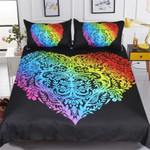 Rainbow Color Boho Heart Bedding Set DHC0401201245TD