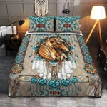 Premium Unique Native American Horse Quilt Bedding Set Ultra Soft and Warm LTAKV150304DS