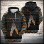 Feather Galaxy Native Pattern TCCL12112118 Hoodie Ultra Soft and Warm