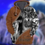 Premium Unique Wolf Zip Hoodie Ultra Soft and Warm DDD280406DS