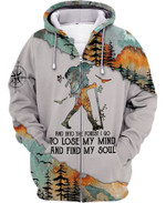 Premium Unique Wander Woman Camping Hoodie Ultra Soft and Warm KV310340DS