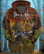 Premium Unique Deer Lover Hoodie Ultra Soft and Warm LTANT250310DS