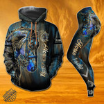 Premium Unique Horse Lady Hoodie And Legging Ultra Soft and Warm-LTADD090103KA
