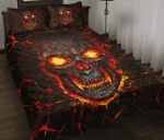 Premium Unique Skull Fire Bedding Set Ultra Soft and Warm LTADD291251SA