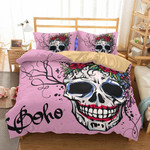 3D Bedding Set Skull Print Boho Dhc1712263Dd