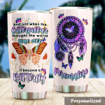Butterfly Personalized LTA101169PD Tumbler