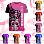Premium Unique Cancer Skull T-Shirt NVT051003