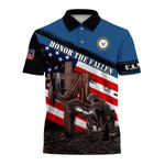 VETADN Premium Multiple Color Honor The Fallen Polo Shirt