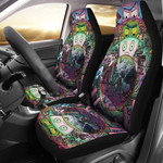 Car Seat Covers Rick And Morty Cartoon Fan Gift K1222
