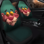 Pink Panther Halloween Cartoon Car Seat Covers