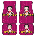 Cartoon Fan Gift Pretty Betty Boop Car Floor Mats H1225