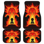 Cyndaquil And Typhlosion Pokemon In Black Theme Car Floor Mats 191021