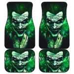 Joker Evil Face Green Color Car Floor Mats 191023