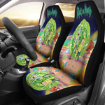 Rick And Morty On Strange Planet Car Seat Covers 191202