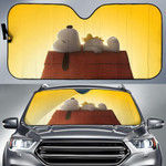 Funny Snoopy Car Sun Shades Auto