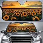 Sunflower Car Sun Shade