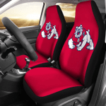 Fresno State Gear Red Theme Car Seat Covers 191202