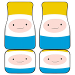 Finn Adventure Time Smile Face Car Floor Mats 191017