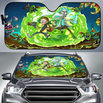 Rick And Morty In Another Dimension Car Sun Shades Auto