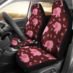 Elephant Pink Cute Animal Car Seat Covers