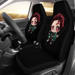 Kimetsu No Yaiba Anime Car Seat Covers Tanjiro Kamado H1222