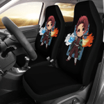 Tanjiro Kamado Car Seat Covers Kimetsu No Yaiba Anime H1222