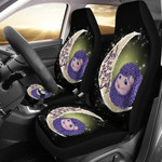 Hedgehog Cute Moon Animal Car Seat Covers